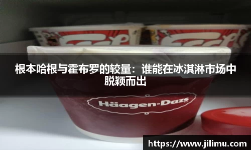根本哈根与霍布罗的较量：谁能在冰淇淋市场中脱颖而出